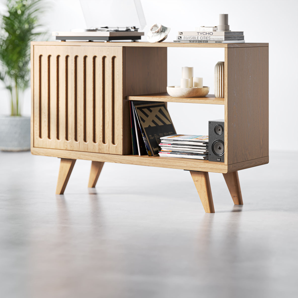 Tapered Oak Table Legs