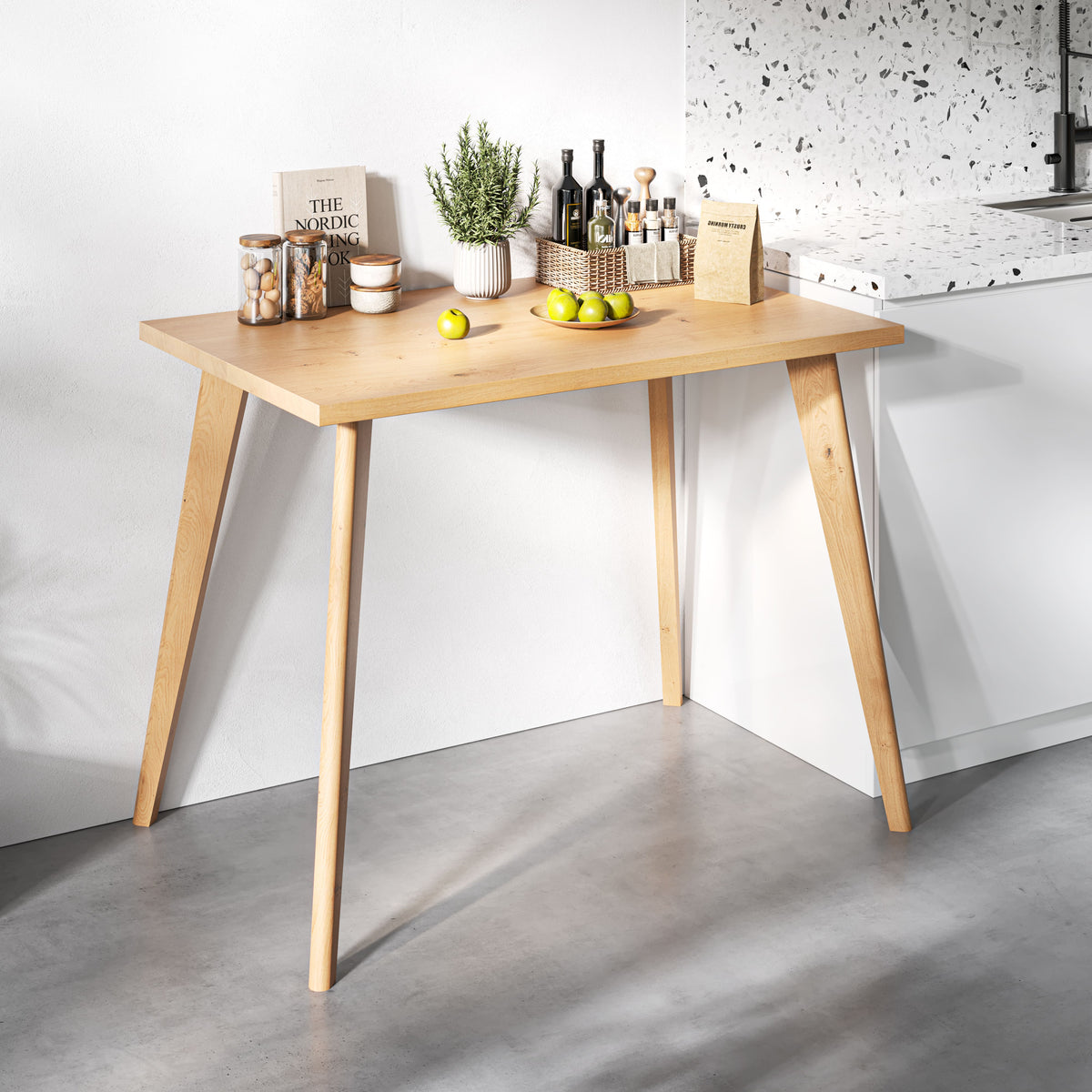 Tapered Oak Table Legs