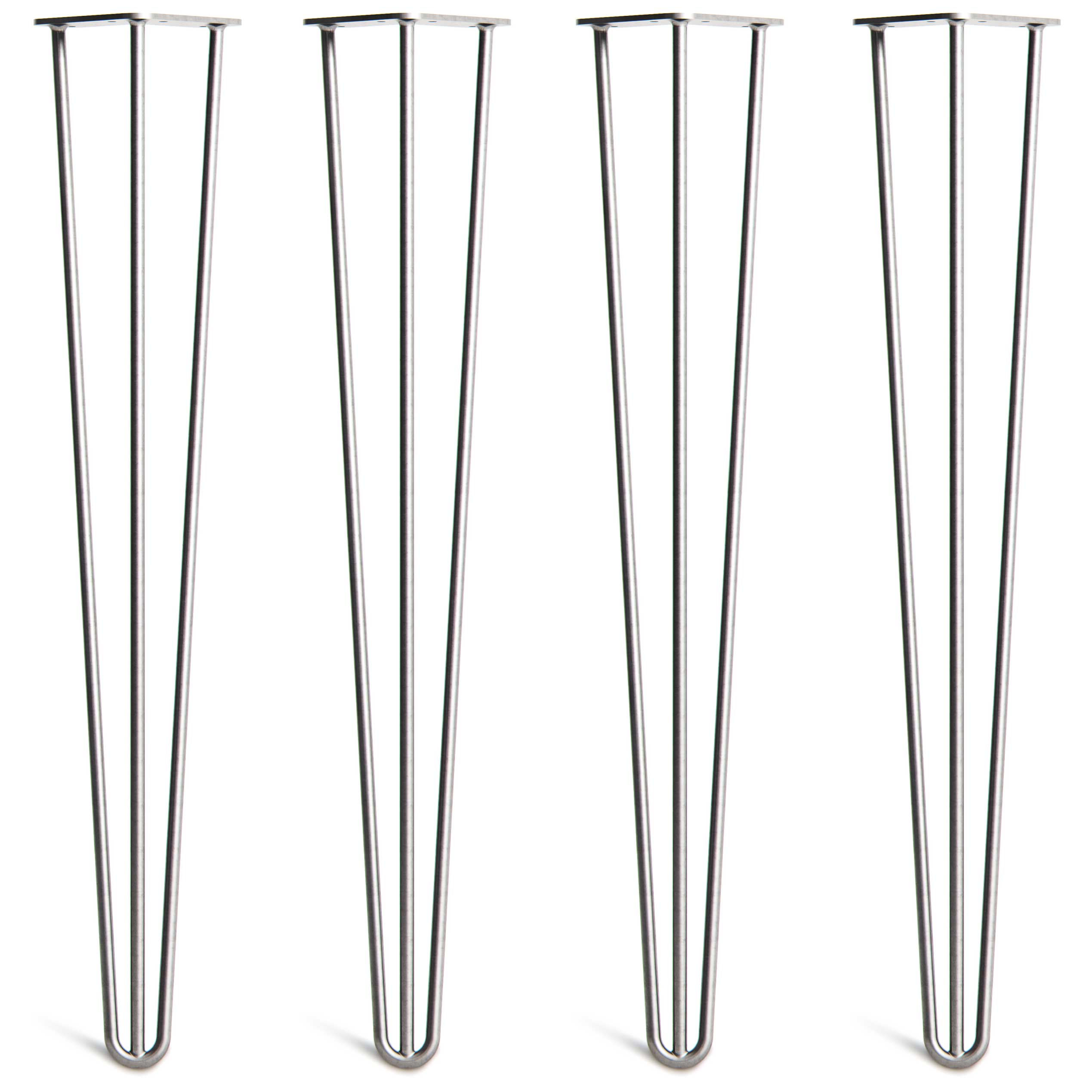 Raw Steel Hairpin Metal Table Legs Tables Furniture More