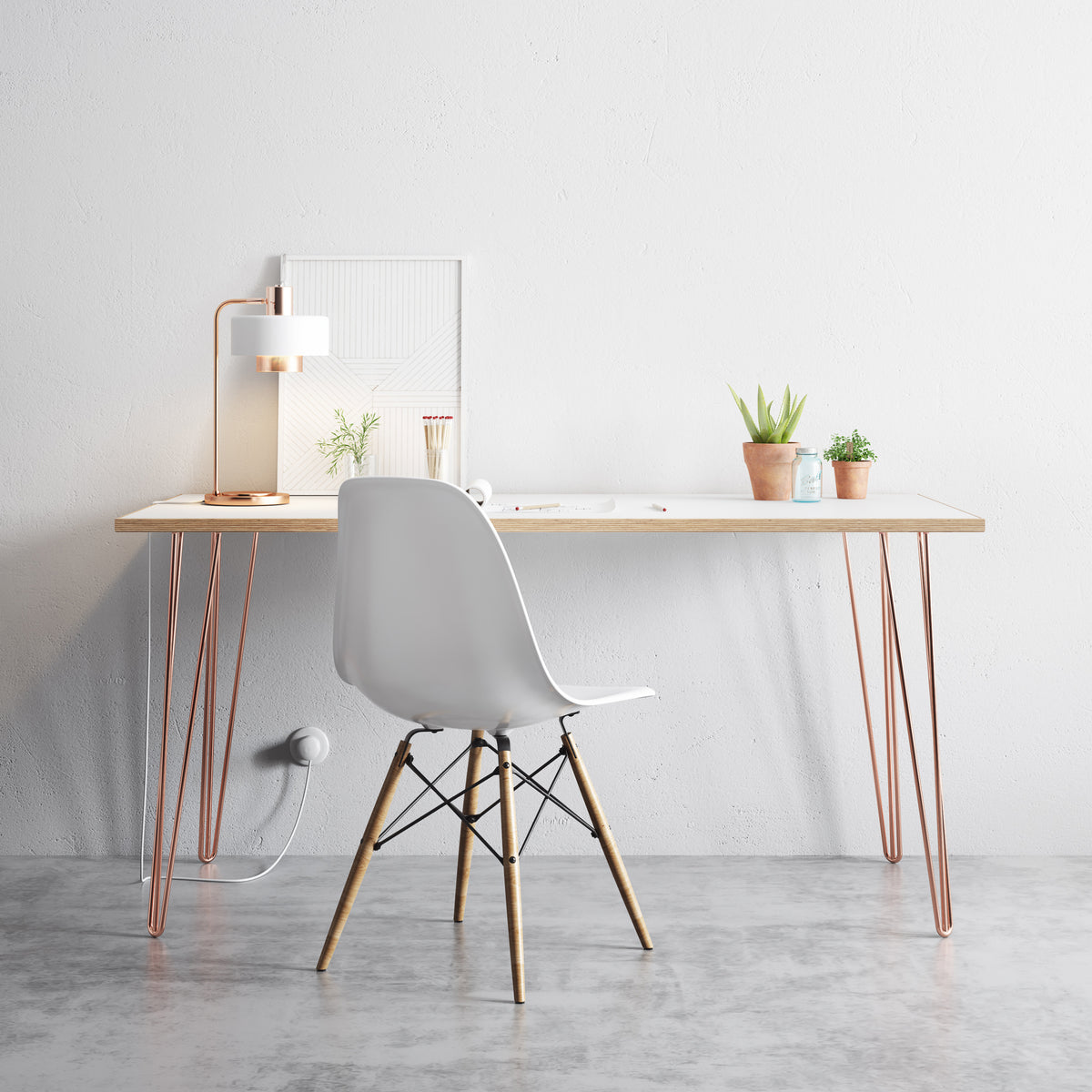 Hairpin Leg Desk Hairpin Computer Office Dining Tables