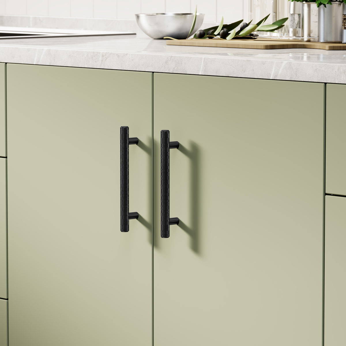 Knurl 15mm Pull Handle