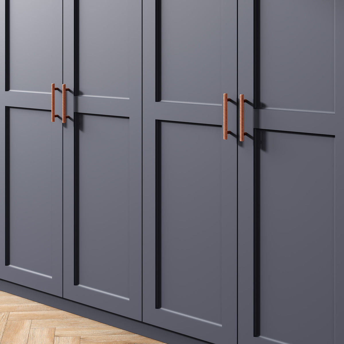 Knurl 15mm Pull Handle