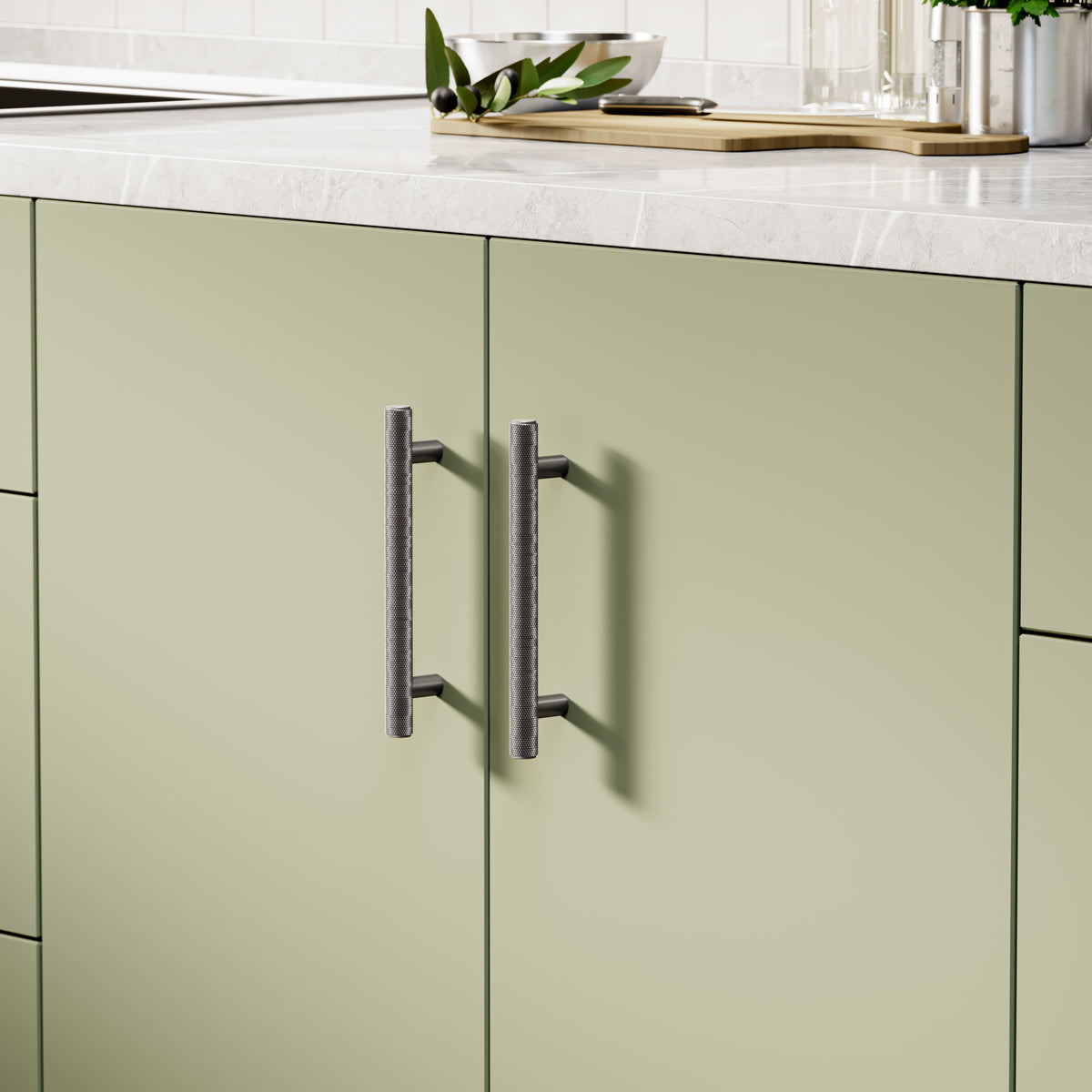 Knurl 15mm Pull Handle