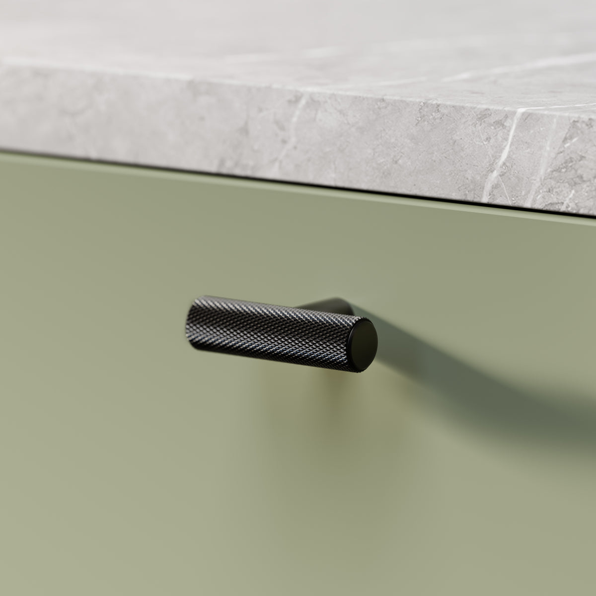 Knurl 15mm Pull Handle