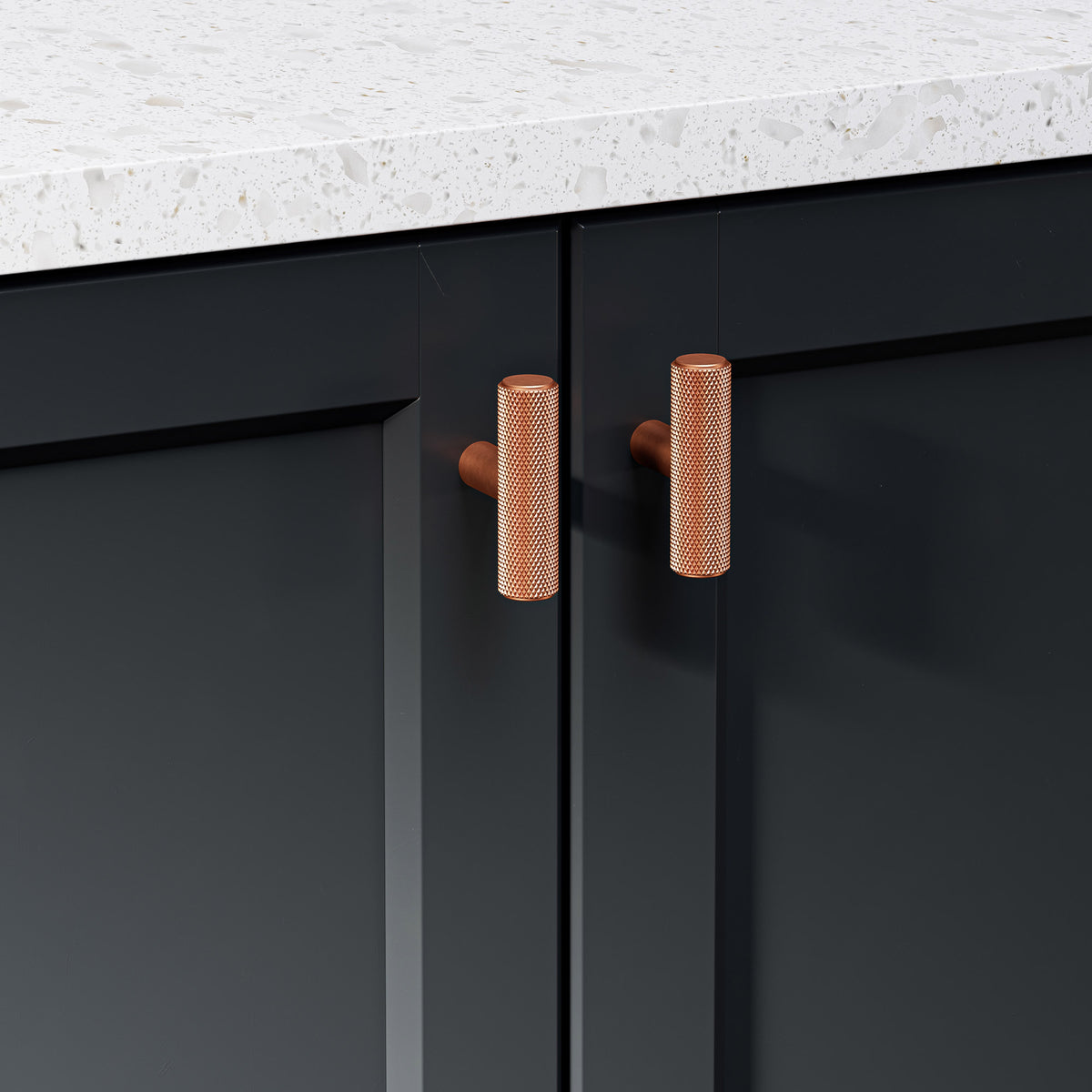 Knurl 15mm Pull Handle