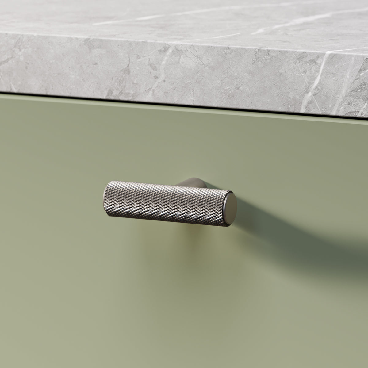 Knurl 15mm Pull Handle