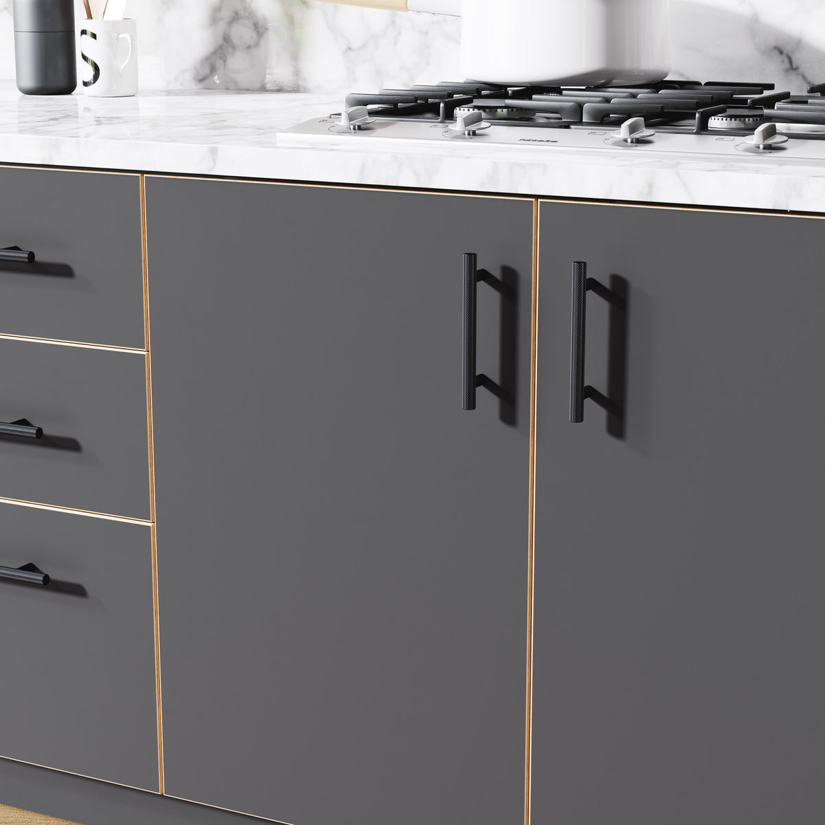 Spiral 12mm Pull Handle