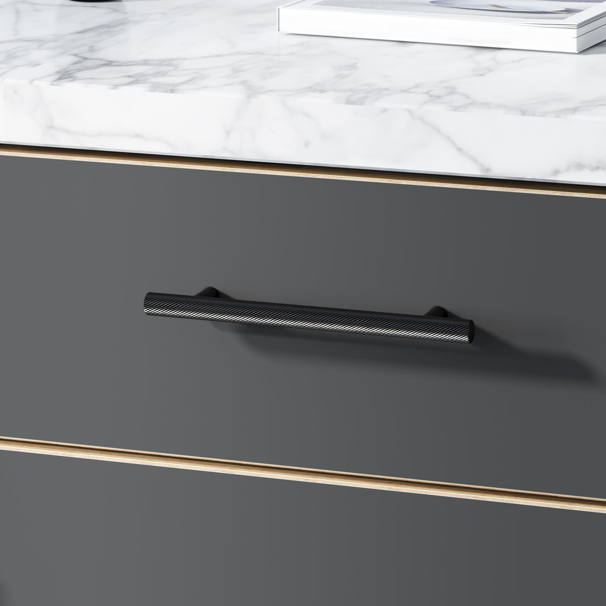 Spiral 12mm Pull Handle