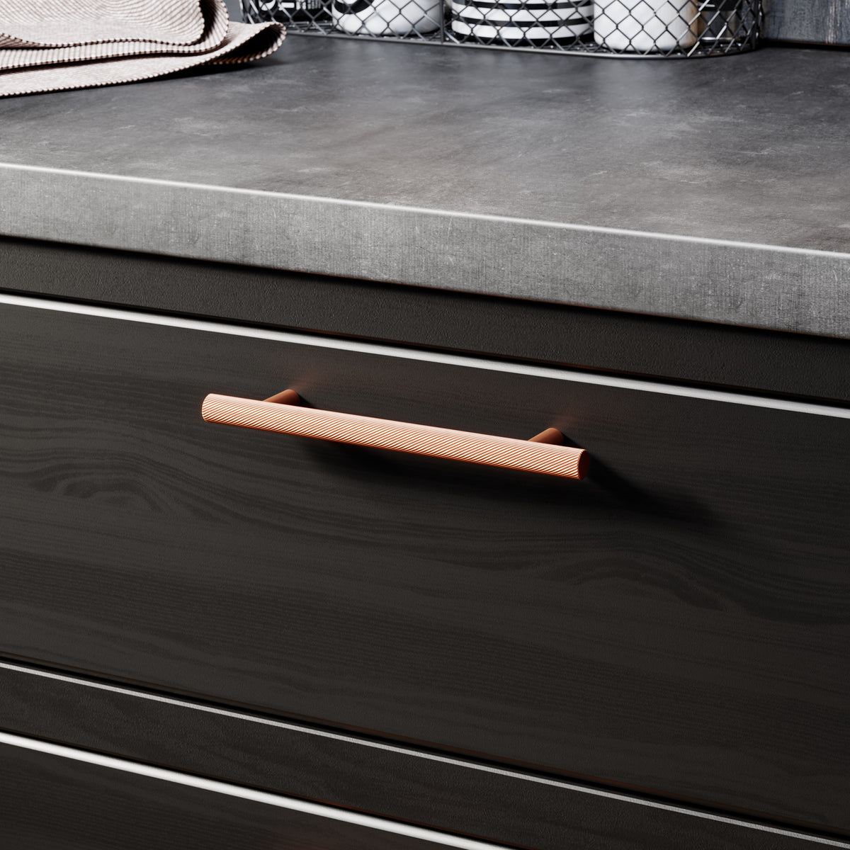 Spiral 12mm Pull Handle