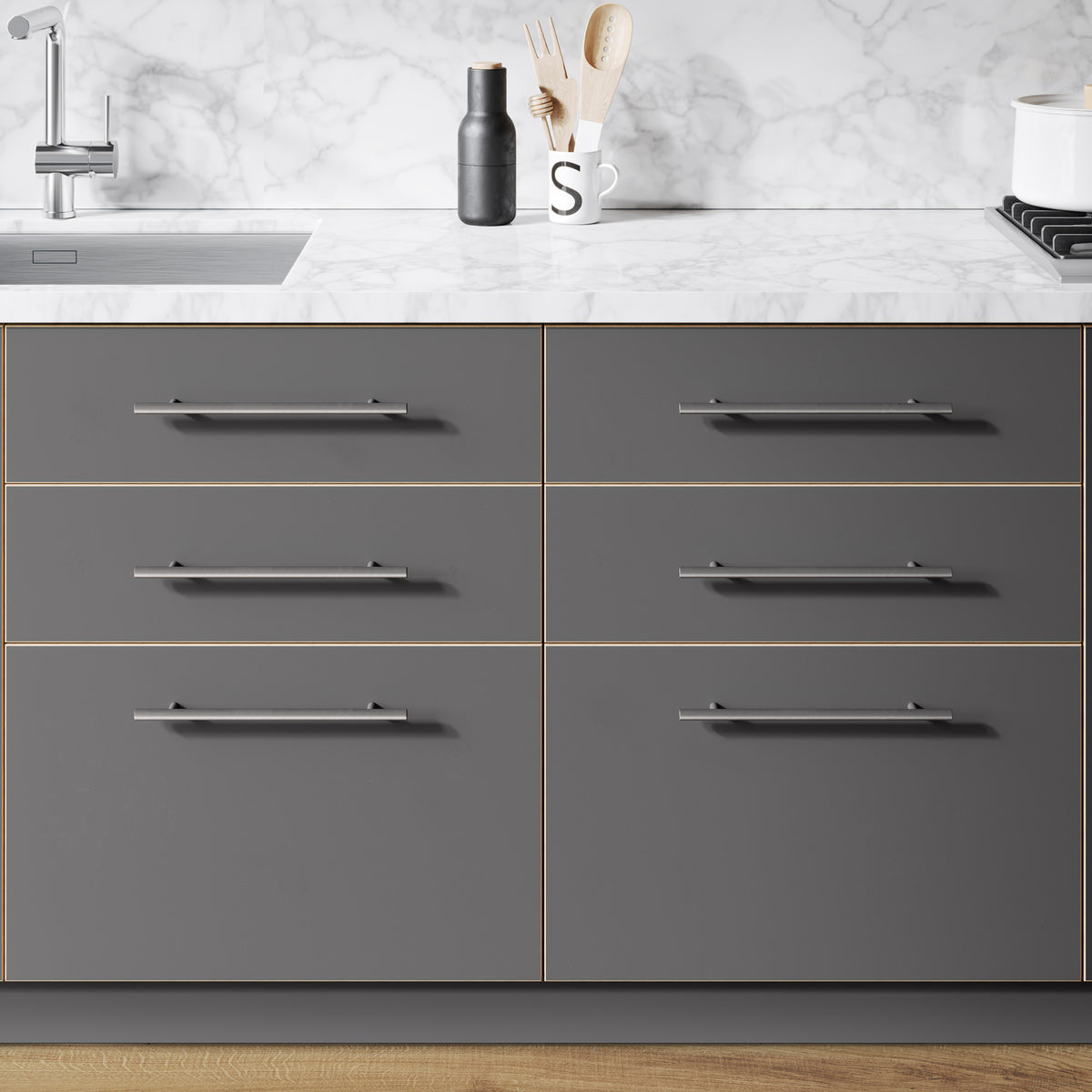 Spiral 12mm Pull Handle