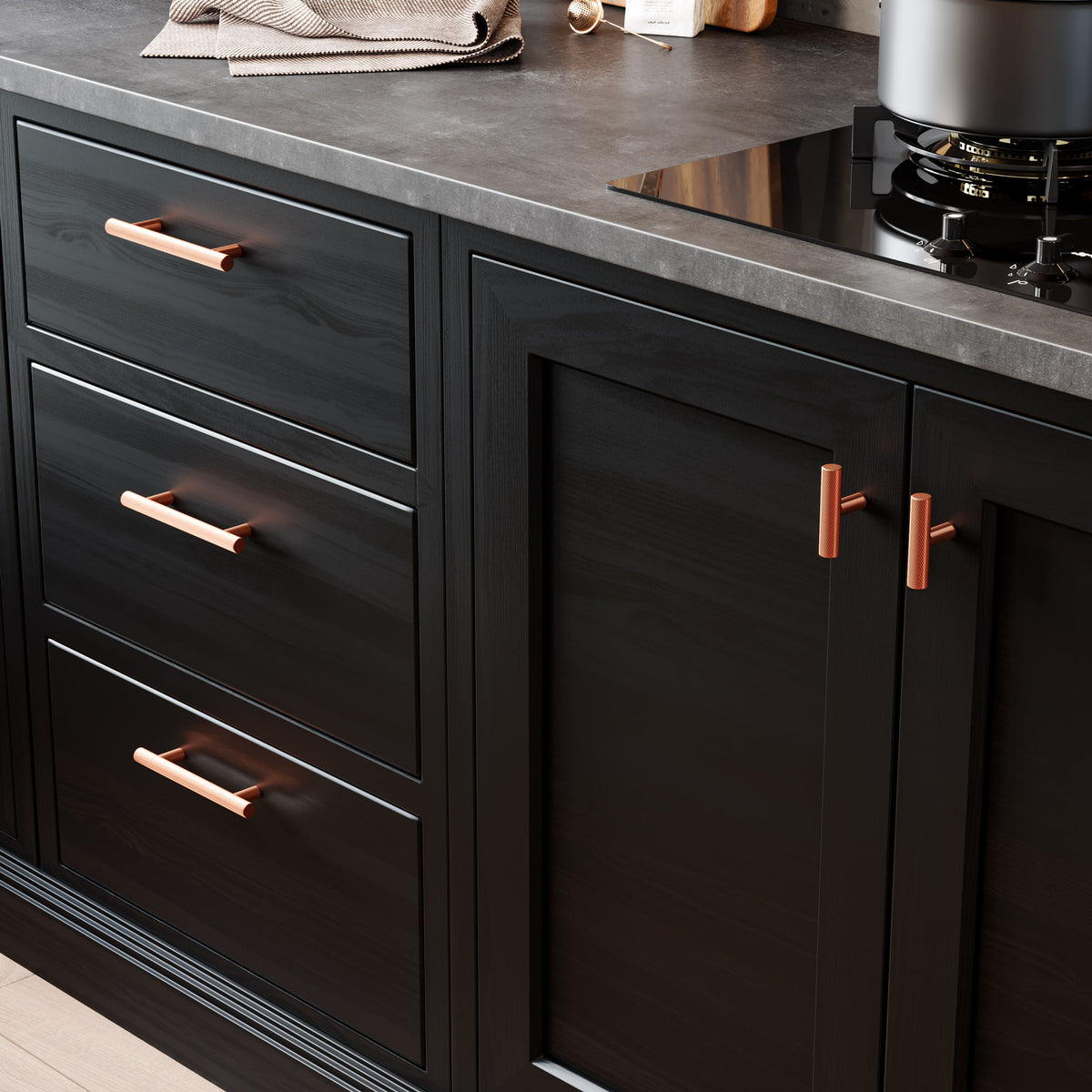 Spiral 12mm Pull Handle