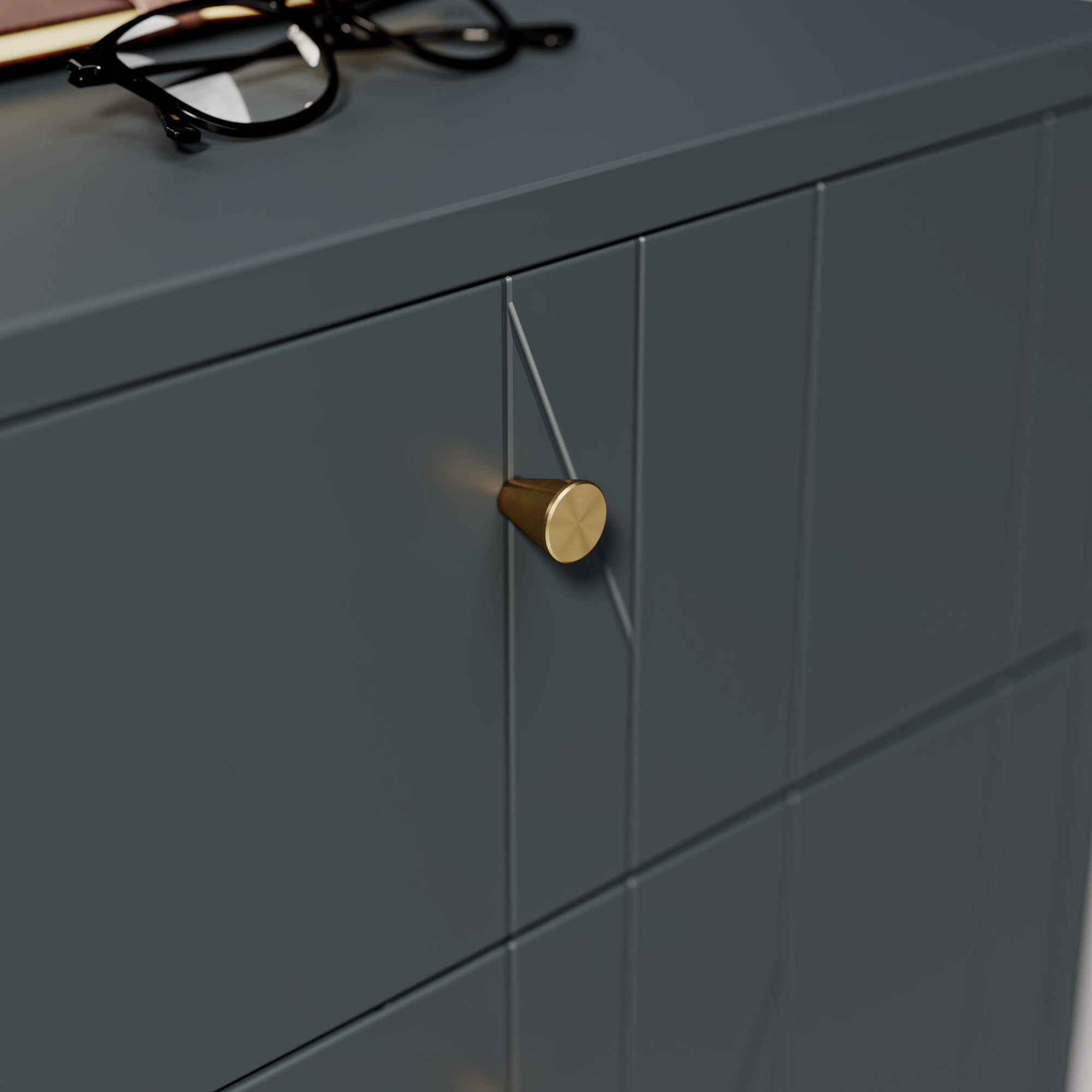 Brass on sale drawer knobs